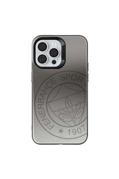 Fenerbahçe iPhone 13 Pro Fenerbahçe Premium Monochrome Büyük Logo Telefon Kılıfı