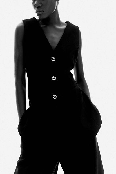 H&M Long waistcoat