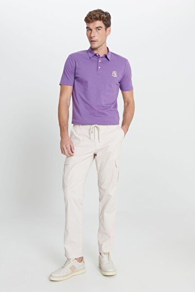 AC&Co / Altınyıldız Classics Чоловічі штани Comfort Fit Зручний крій Бавовняні Еластичні Бічні кишені Карго штани