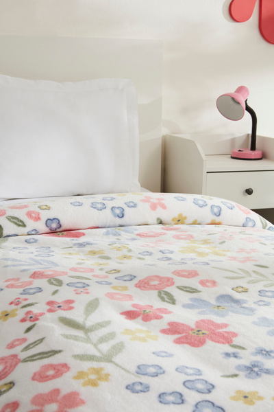 Karaca Home Karaca Home Young Flores Single Blanket