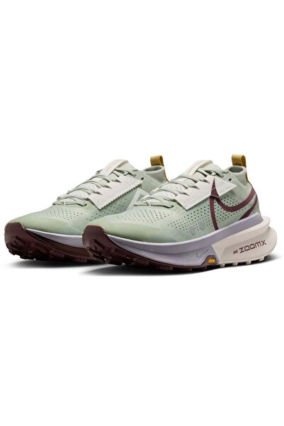 Nike Zoom X Zegama Trail 2 Vibram Kaymaz Taban FD5191-FD5190 Unisex Spor Ayakkabı HAKİ
