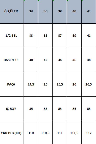 LİMABEL Gizem Milano Women's Lara Gizem Pamela Women's Flared High Waist Lycra Jeans Stretch Jeans