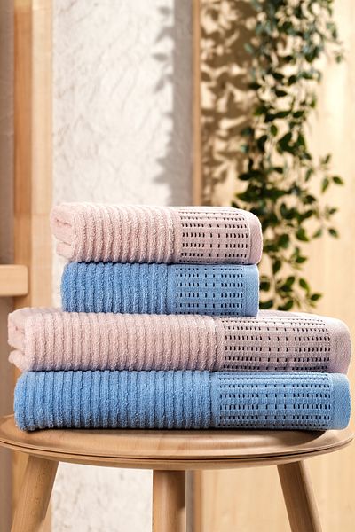 Casnack Pamir Premium Set of 4 Bath Towels