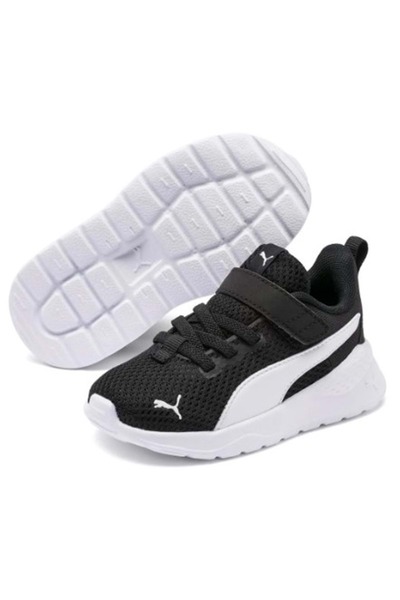 Puma Anzarun Lite Ac Inf 372010-01 Bebek Spor Ayakkabı SİYAH-BEYAZ