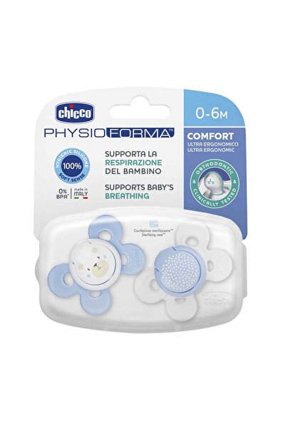 Chicco PHYSIO COMFORT ERKEK 2-6AY 2Lİ EMZİK