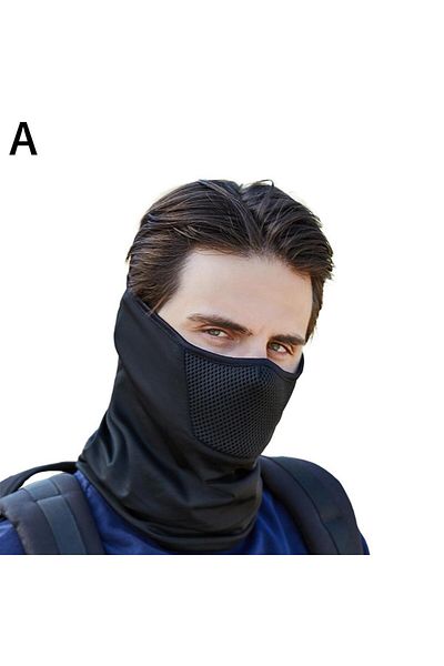 Choice A 2024 Outdoor Mens Hiking Cycling Mask Scarf Breathable Neck Gaiter Sport Motorcycle Summer Sun Ul.