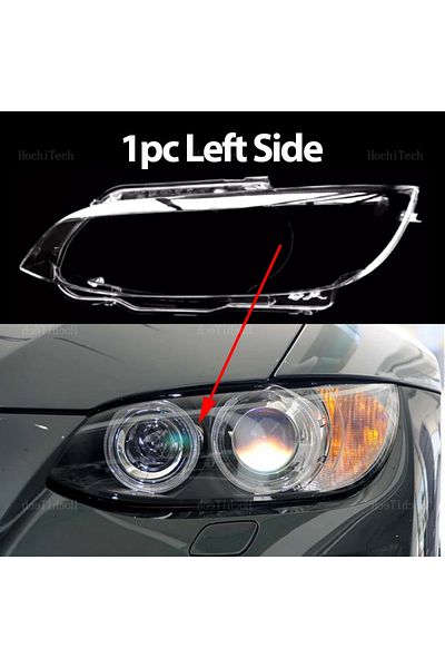 Choice 1pc Left Side Head Lights Cover For Bmw M3 E92 E93 Coupe Pre-facelift 2006-09 Transparent Housing Fr