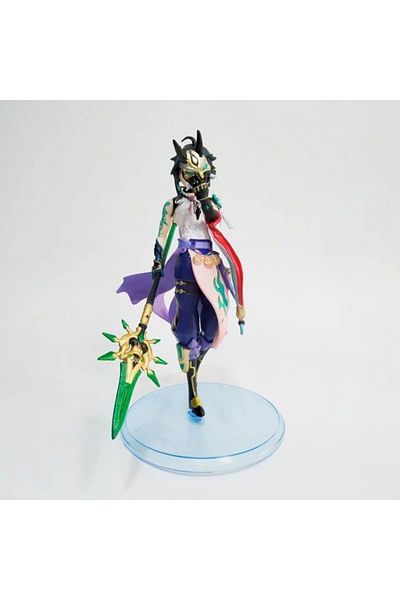 BANDAI WITHOUT BOX 20CM Anime Figure Genshin Impact Xiao Vigilant Yaksha Genshin Impact Klee Action Figure