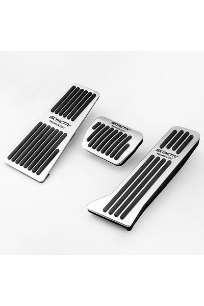 Choice At 3pcs Silver Car Foot Pedal Accelerator Brake Pedal Cover For Mazda 2 3 Bm 6 Gj Gl Cx-5 Cx5 Cx 5 C