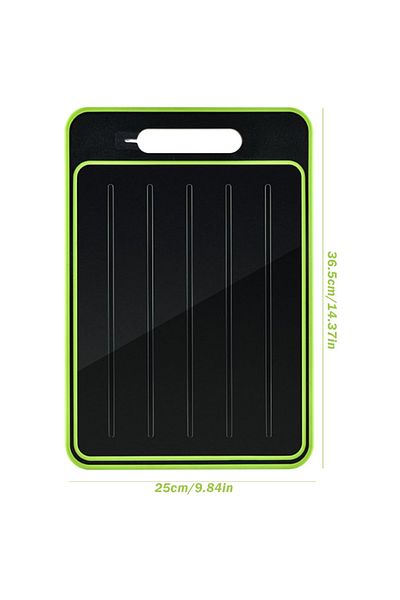 Choice Large 4 In 1 Defrosting Board Tray Miracle Melt Double As Cutting Board With Grater, Sharpener,doubl
