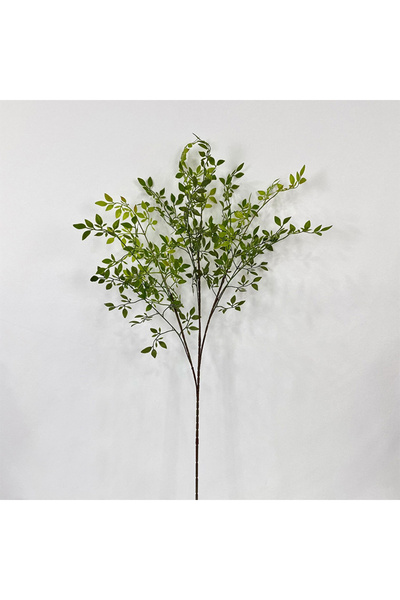 Choice 110 سم نبات أخضر صناعي أخضر 43.3 بوصة من أوراق الأوكالبتوس المزيفة، إك...