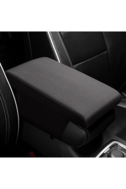 Choice وسادة ارتفاع صندوق مسند ذراع السيارة باللون الأسود وسادة ارتفاع عالمية...