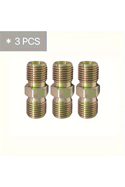 Choice 3 قطع CONN 3 قطع 1/4 بوصة ذكر إلى 1/4 بوصة ذكر NPT تركيب الحلمة، محول ...