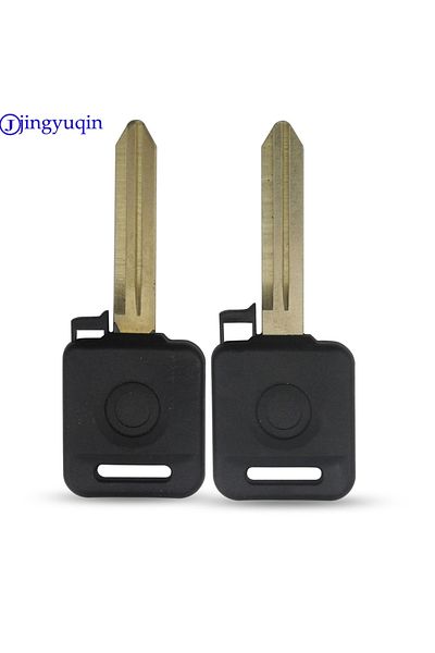 jingyuqin 10ps/lot Transponder Key Shell For Nissan Teana Versa Livina Sylphy Tiida Sunny March X...