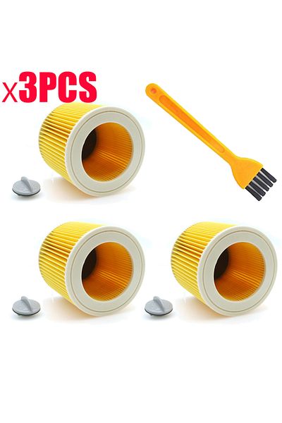 Choice 3 Hepa Filter For Karcher Cartridge Wd2250 Wd3.200 Mv2 Mv3 Wd3 Karcher Filter Parts Air Dust Filter.
