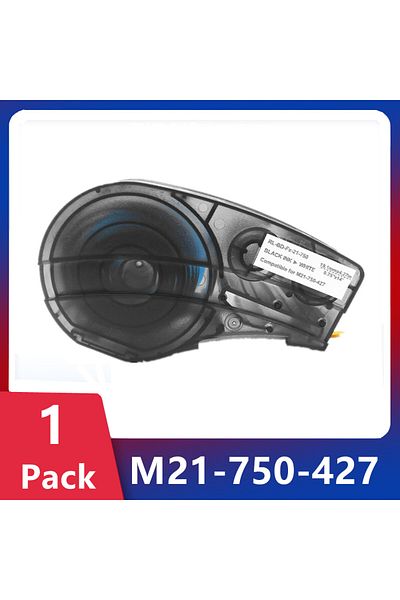 Choice 1pk M21-750-427 1pk M21-750-427 0.75" Label Compatible Brady Bmp21 Plus Handheld Label Printer Self-
