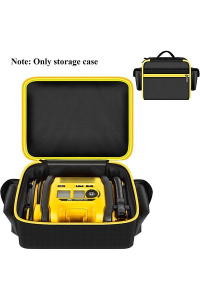 Choice Black Air Compressor Bag Case Compatible With Dewalt 20v Max Tire Inflator Dcc020ib, Cordless Tools