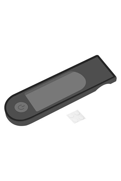 Choice Black Waterproof Silicone Dashboard Protection Cover Electric Scooter Accessories Anti-scratch Displ