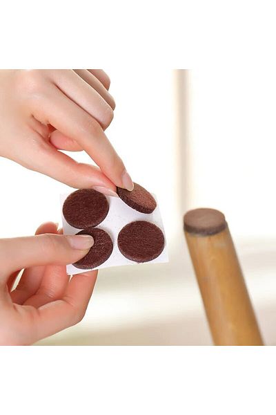Choice FaSoLa Felt Furniture Pads Felt Table And Chair Foot Pads, Self-Adhesive Table Corner Protective ...