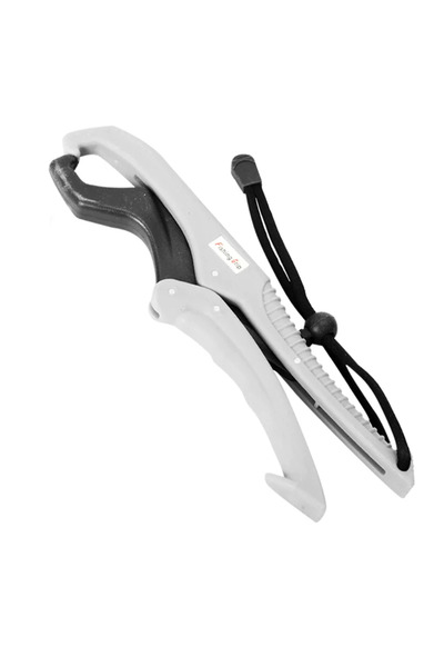 Choice مقبض شفاه سمكة أبيض 6 بوصات من مادة ABS البلاستيكية البيضاء مع حبل قاب...