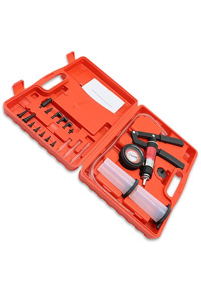Choice With Box Auto Hand Held Vacuum And Pressure Pump Tester Brake Clutch Fluid Bleeder Tool Kit Oil Chan