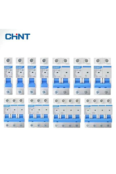 Choice 2 16a Chint Mcb Nxb-63 Miniature Circuit Breaker 1p 2p 3p 4p Ac 230/400v Chnt Din Rail Mounting Mini