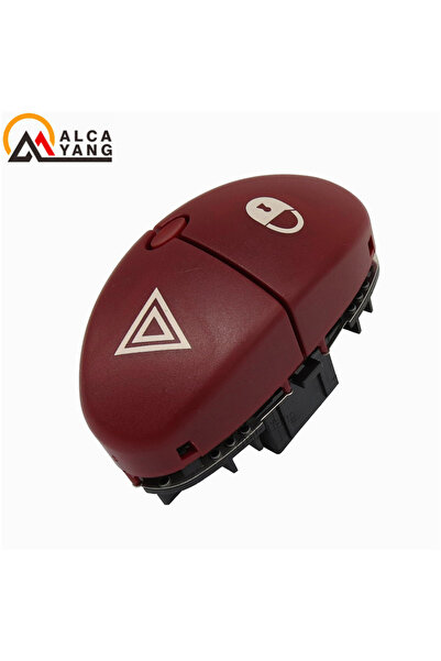 Choice Hazard Warning Flasher Switch Dangerous Light Switch Button for Peugeot 206 207 Citroen C2 6554L0...