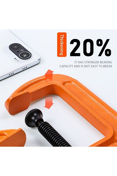NIUXIANG 2 Inches Hot Sale 1”2" 3" 4" 5" Portable Mounting Heavy-duty Thickened Adjustable Woodworking Cast