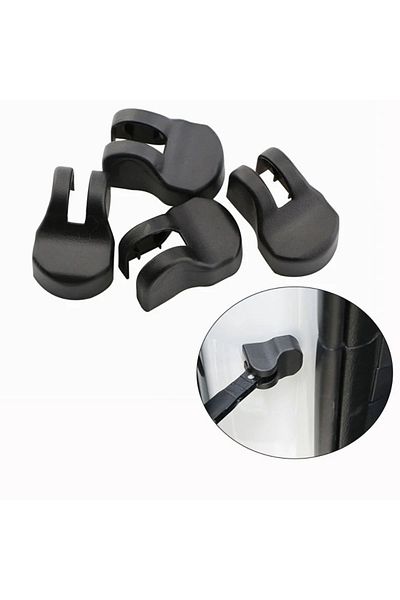 Choice Black 4pcs Car Door Stopper Protection Cover For Kia Rio Cerato Quoris Optima Sportage K2 K3 K3s K4