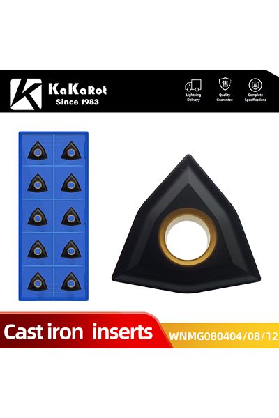 kakarot Cast iron Carbide Insert WNMG080404 UC5115 WNMG 080408 Turning Tools AL CNC Lathe Cutter ...
