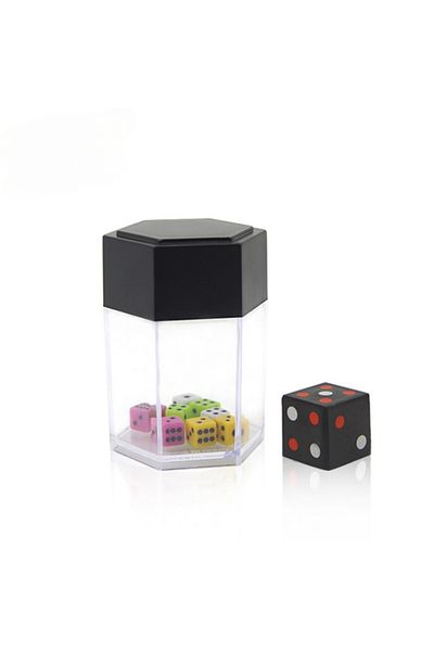 MYGVN Large Colorful 1pcs Magic Exploding Dice Magic Trick Toys Close Up Gimmick Trick Joke Prank Toy Fun