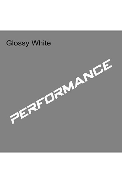 Choice ملصق زجاج أمامي للسيارة باللون الأبيض اللامع، تصميم أداء، ملصقات زجاج ...