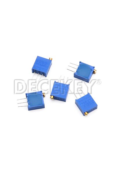Choice 10k Ohm 10pcs 3296w Potentiometer Precision Adjustable Resistance Multi-turn Trimming 1k 2k 5k 10k 1