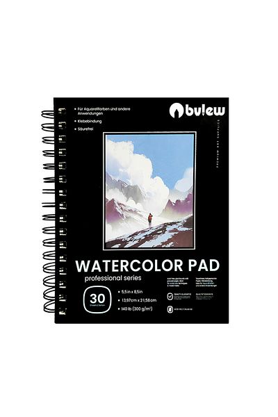 Choice Multi Bview Art Ready To Ship 5.5*8.5 Inch Watercolor Pad For Artist