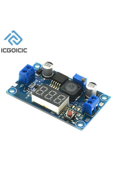 Choice LM2596 DC DC Step Down Converter Voltage Regulator LED Display Voltmeter 4.0~40 to 1.3-37V Buck A...