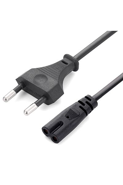 Choice Eu Eu Power Cable 2pin Iec320 C7 Us Power Extension Cord For Dell Laptop Charger Canon Epson Printer