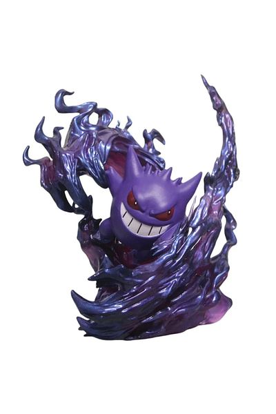 Choice With Box About 18cm 2024 New In Stock 18cm Anime Pokemon Gengar Ghost Claw Action Figure Game Statue