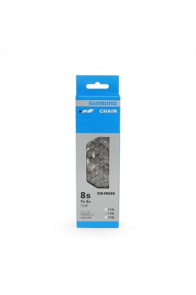 Choice سلسلة Hg40 Shimano Cn Hg40 6/7/8 سرعات 116l رابط لدراجة الطريق سلسلة Shimano الأصلية