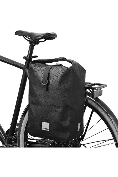 Choice black Cycling Bicycle Bike Rear Seat Trunk Bag Large Capacity Outdoor ...