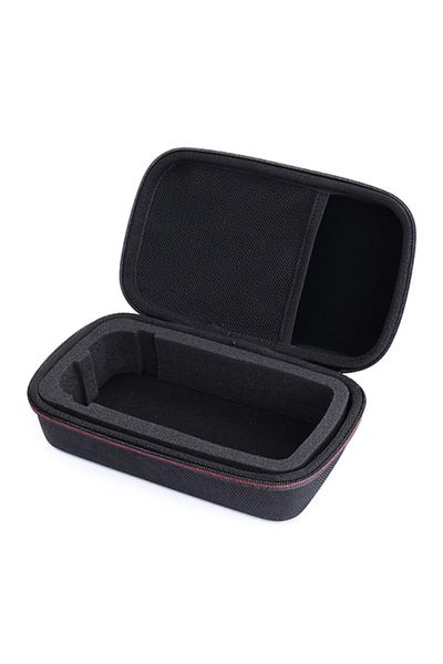 wrumava Red Blue Zipper Multimeter Storage Case Carrying Storage Bag For Multimeter, Protective Hard Case Re