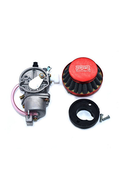 Choice مكربن أحمر من البولي بروبيلين مع فلتر هواء 44 مم لدراجة جيب صغيرة بمحرك 47cc 49cc ودراجة رباعية الدفع ودراجة نارية