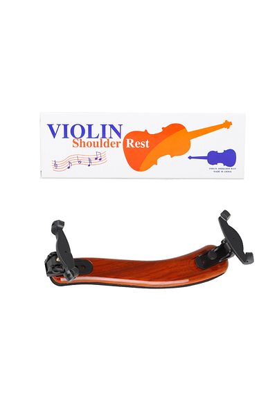 Astonvilla High Quality Violin Shoulder Rest Plastic Padded Solid Wood Coffee Single Board Adjustable 3/4 4/...