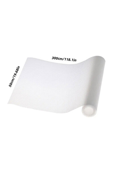 Choice 50 × 300 سم، لفة واحدة من بطانات الأدراج القابلة لإعادة الاستخدام، قاب...