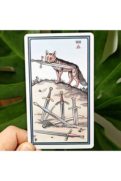 Choice مجموعة Tarot Alchemical Tarot Renewed 6th Edition - مجموعة Tarot مكونة من 80 بطاقة بحجم 12*7 سم - روابط بين الرموز الكيميائية...