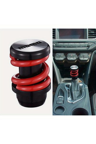 Choice Black Universal Car Manual And Automatic Car Gear Stick Shifter Knob Black &red