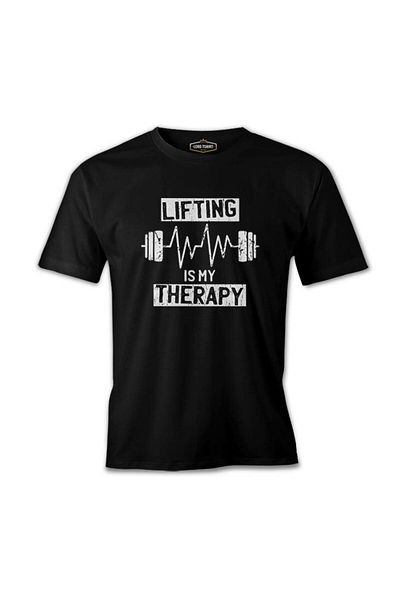 Lord T-Shirt تيشيرت رجالي أسود من Bodybuilding - Lifting Therapy