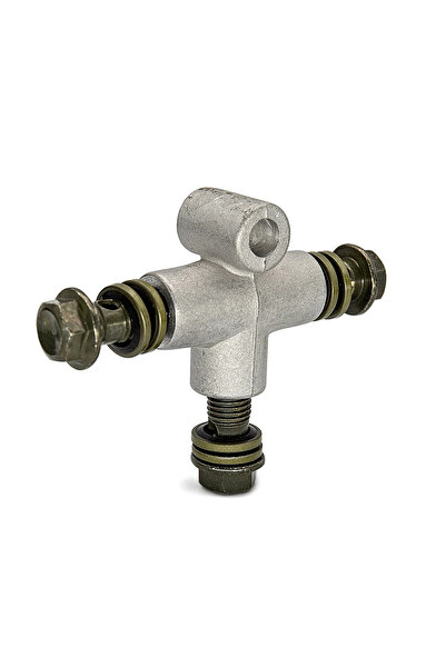 Choice وصلة خرطوم الفرامل الهيدروليكية ثلاثية الاتجاهات لمحول T لسيارة ATV Ka...