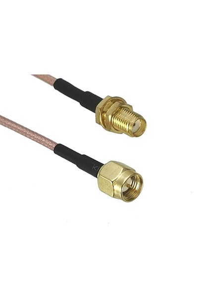 Choice 5cm Rg316 Sma M To Sma F 1pcs Rg316 Rg174 Cable Sma To Sma Male Plug & Female Jack Nut Bulkhead Conn