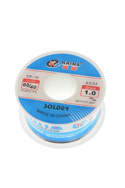 Choice 0.8mm 100g Cf-10 Solder Wire Tin 0.5/0.6/0.8/1.0/1.2/1.5/2.0mm Roll Clean Rosin Welding Core Solderi