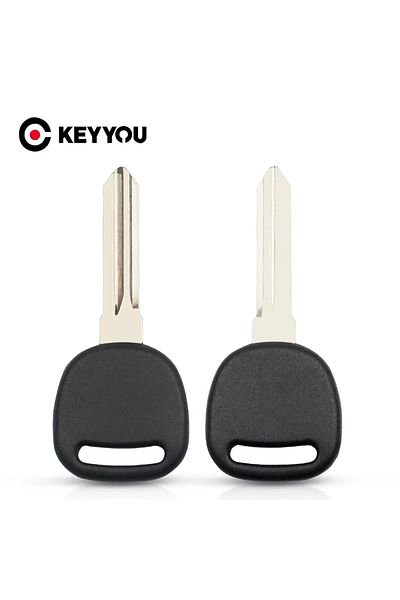 KEYYOU 10PCS Transponder Ignition Uncut Key B111 Blade Circle Plus For Chevrolet Epica Cruze with...